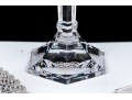 Assembled Collection Of Five Crystal Candlesticks