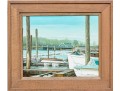 Sung-Kyu, Oil On Canvas, City Island Boat Yard