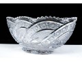 Three Pieces American Cut Glass Tableware