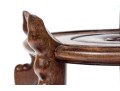 Two Chinese Carved Wood Vessel Stands