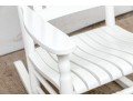 Vintage Rocker In White Paint