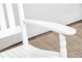 Vintage Rocker In White Paint