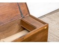 Antique Irish Pine Coyle Sea Chest