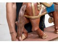 Vintage Small Scale Carousel Horse Sculpture