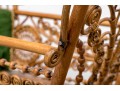 19th Century Rattan Baby Pram By Haywood Wakefield