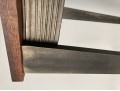 Mid 1980’s Wood And Steel Table By Will Stone