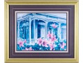 David Nichols (1929-1911) Signed Limited Edition Print, Terrace With Lilies