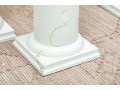 Set Of Four Paint Decorated Wood Pedestals
