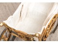 Vintage Rattan Baby Pram 