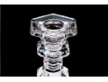 Assembled Collection Of Five Crystal Candlesticks