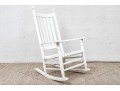 Vintage Rocker In White Paint