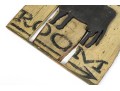 Antique Carved And Painted Wood Restaurant Sign, 
