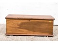 Antique Irish Pine Coyle Sea Chest