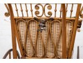 19th Century Rattan Baby Pram By Haywood Wakefield