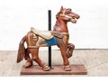 Vintage Small Scale Carousel Horse Sculpture