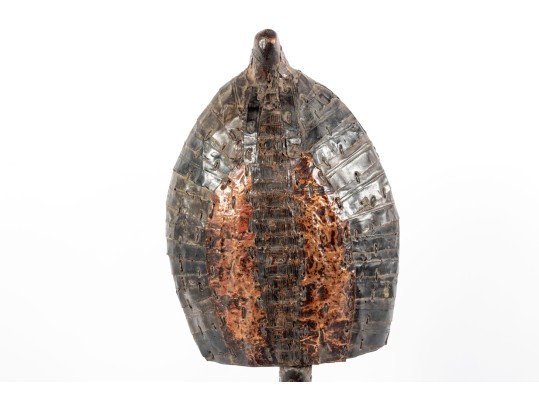 African Reliquary Guardian Sculpture  