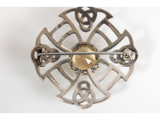 Collection Of Miscellaneous Sterling Silver Pin Brooches 