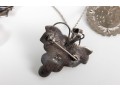 Collection Of Miscellaneous Sterling Silver Pin Brooches 