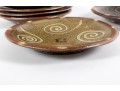 Mark Hewitt Pottery (North Carolina, B. 1955) Stoneware Plates