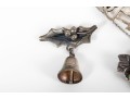Collection Of Miscellaneous Sterling Silver Pin Brooches 