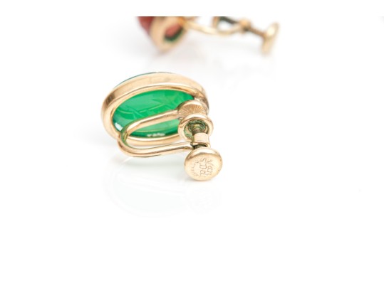 Lot Of Assorted Vintage Gold Filled Scarab Motif Jewelry Pieces