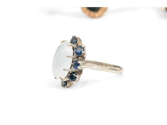 Lot Of Assorted Gold Filled Jewelry Pieces, Including Antique Bangle Bracelets