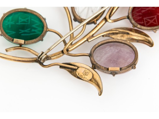 Lot Of Assorted Vintage Gold Filled Scarab Motif Jewelry Pieces