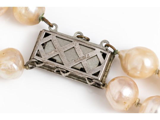 Lot Of Pretty Beaded Necklaces Including Cultured Pearl Strands