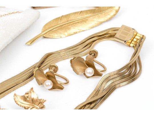 Lot Of Assorted Gold Filled Jewelry Pieces