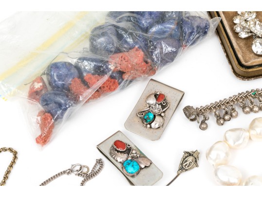 Lot Of Assorted Costume Jewelry Pieces