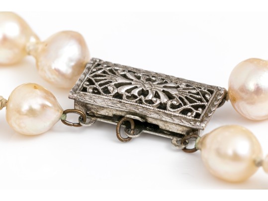 Lot Of Pretty Beaded Necklaces Including Cultured Pearl Strands