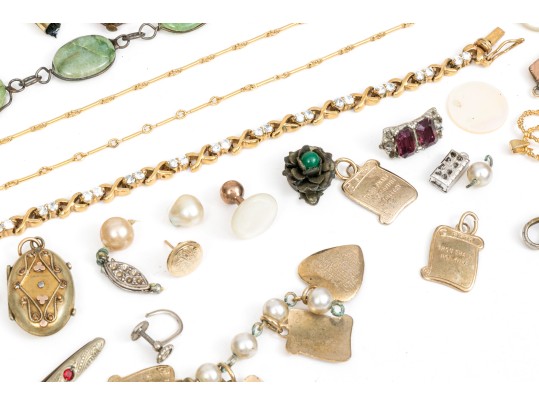 Lot Of Assorted Costume Jewelry Pieces