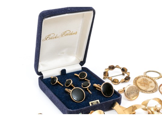 Lot Of Assorted Gold Filled Jewelry Pieces