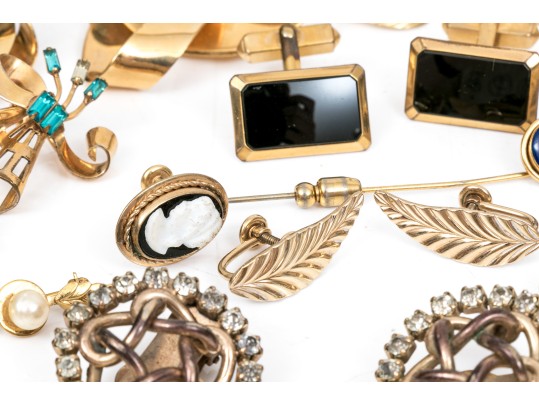 Lot Of Assorted Gold Filled Jewelry Pieces