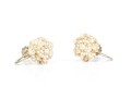 Lot Of Pretty Vintage Delicate Seed Pearl Jewelry Pieces, Including 18k Screwback Earrings