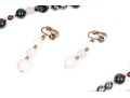 Lot Of Striking Beaded Necklaces Jewelry Including Onyx, Cultured Freshwater Pearl