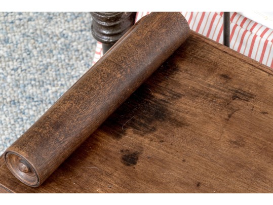 English Oak Hall Bench