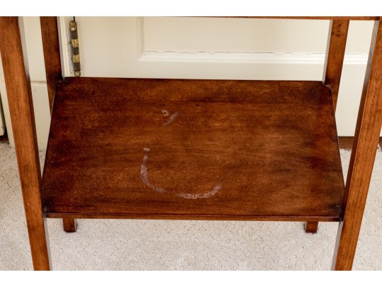 Pair Of Mahogany End Tables