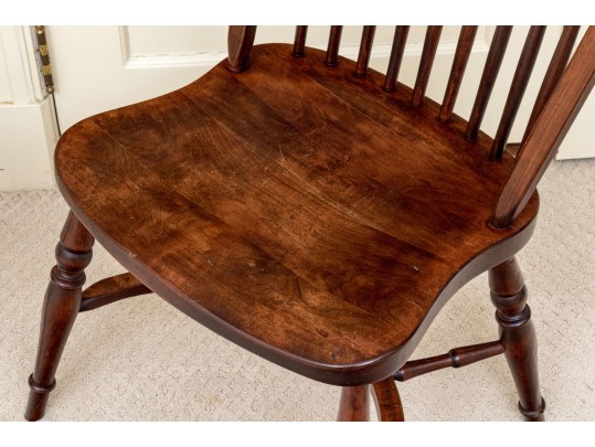 Pair Of American Cherry Windsor Chairs