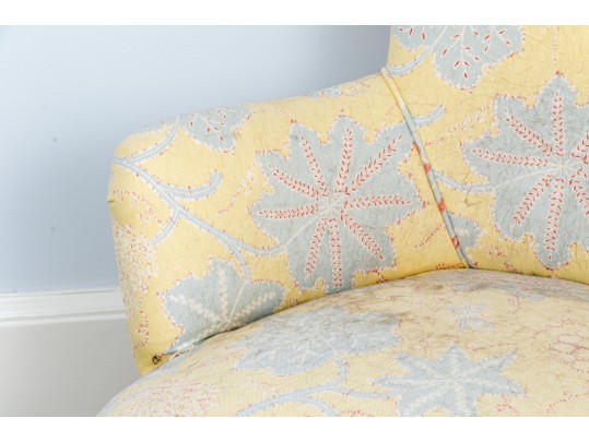 Charming Upholstered Wingback Chair