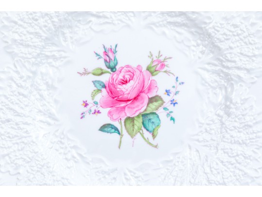 Partial Set Of Spode's Bridal Rose Pattern China 