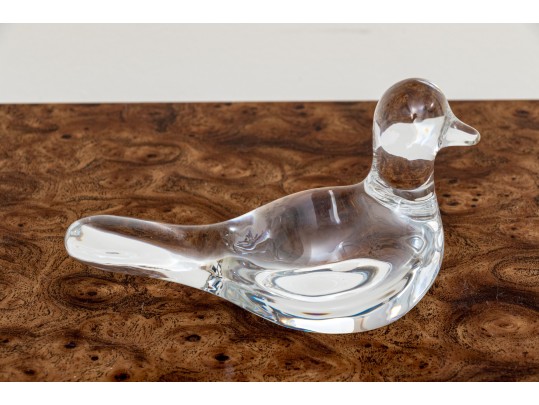 French, Baccarat Crystal Dove
