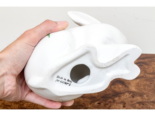 Adorable Italian Gump's Ceramic Rabbit Figure