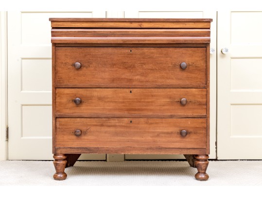 Late Federal Style Mahogany Dresser, Ca. 1820-1840