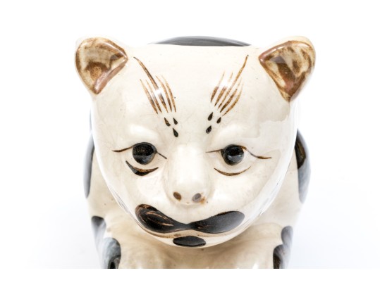Asian Glazed Ceramic Pillow