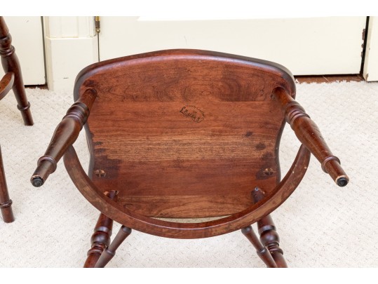 Pair Of American Cherry Windsor Chairs