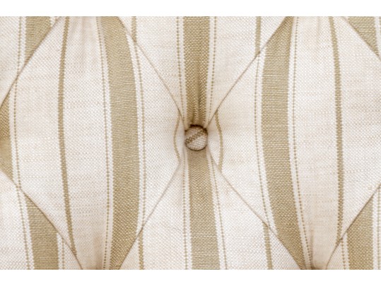 Handsome Tufted Upholstered Accent Chair