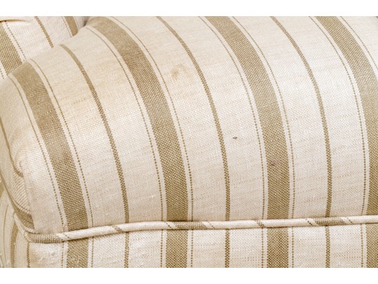 Handsome Tufted Upholstered Accent Chair