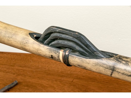 Pipe On Iron Display Stand