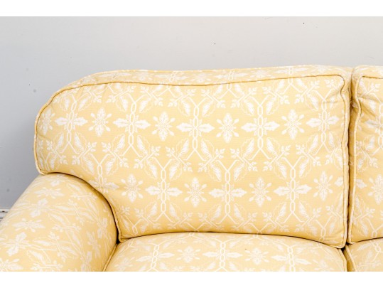 Lovely Upholstered Loveseat Sofa #2